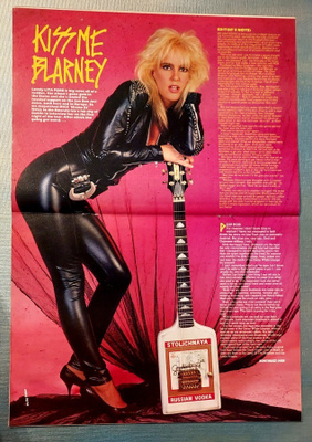 Lita Ford : Kerrang '88