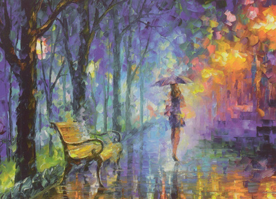 Leonid Afremov: Usvainen sateenvarjo