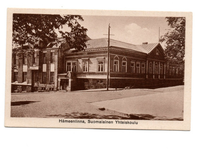 HÄMEENLINNA; Suomalainen Yhteiskoulu