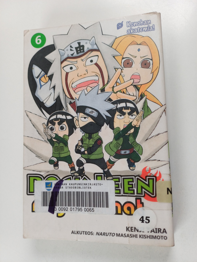 Kenji Taira : Rock Leen ninjatarinat 6 : Konohan akatemia!