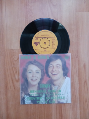 Anna & Kirka – Cindy 7" ps orig 1977 Pop Rock uusi mint!!