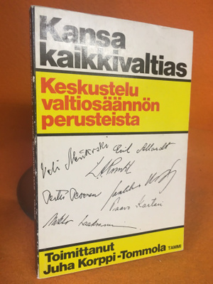 Korppi-Tommola Juha  Kansa kaikkivaltias : Keskustelu valtio