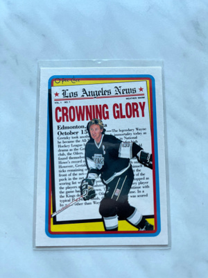 1990-91 O-Pee-Chee Crowning Glory Wayne Gretzky #3