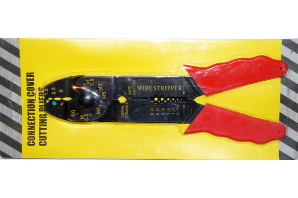 Johdonkuorija / Wire Stripper, 19,5cm *UUSI*