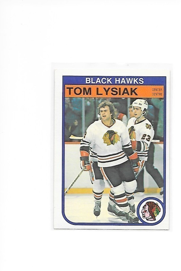 1982-83 OPC #68 Tom Lysiak Chicago Blackhawks