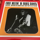 LIGHTNIN` HOPKINS: First Meeting of Blues Giants, TUPLA- LP! - pikkukuva 1