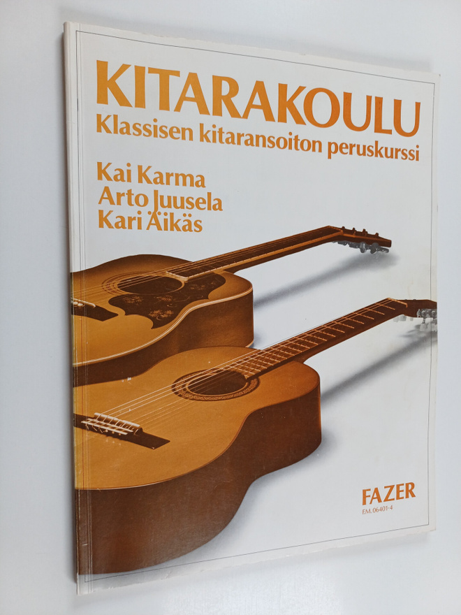 Kai Karma : Kitarakoulu : klassisen kitaransoiton perusku...