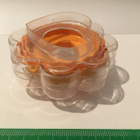 Tupperware piparkakkumuotit 5 osaa / setti suljettava kotelo - pikkukuva 1