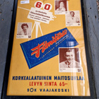 Filmitähti maitosuklaa mainosjuliste 1950-luvulta 70×90cm - pikkukuva 1