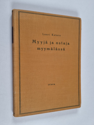 Lauri Katara : Myyjä ja ostaja myymälässä 1