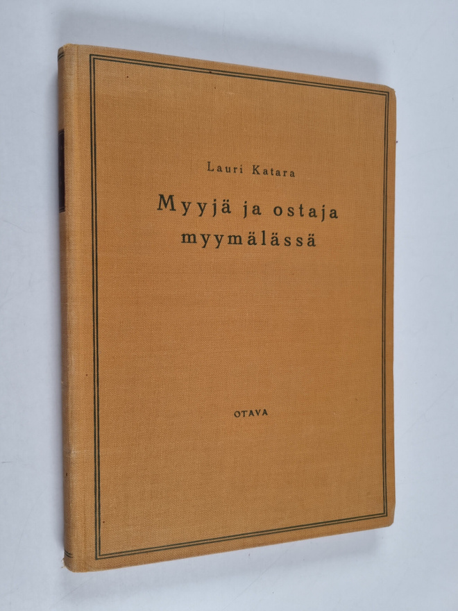 Lauri Katara : Myyjä ja ostaja myymälässä 1