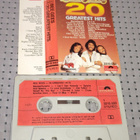 BEE GEES 20 GREATEST HITS C-KASETTI - pikkukuva 2