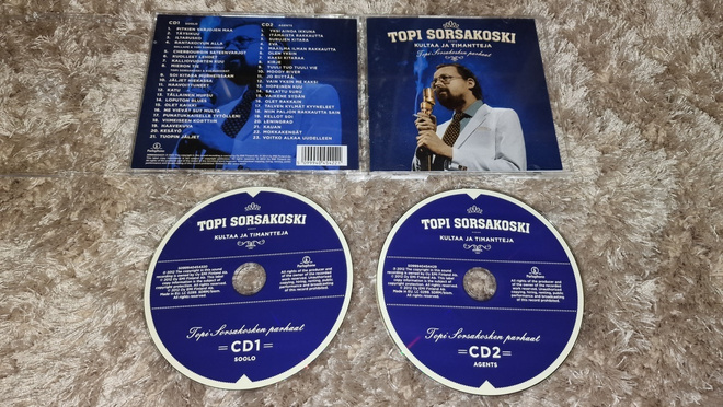 Topi Sorsakoski - Kultaa ja timantteja 2CD