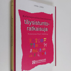 Kuluttajavalituslautakunnan täysistuntoratkaisuja 1996-2001 - pikkukuva 1