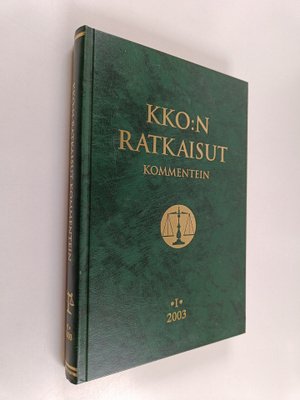 KKO:n ratkaisut kommentein 2003 1