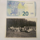 VANHA Valokuva Valamo Postikortin Alkup.Mallikappale 1920-l - pikkukuva 1