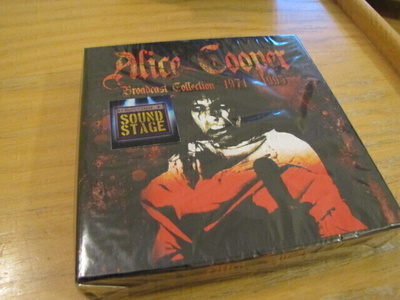 Alice Cooper Broadcast collection 1971-1995 8 cd boxi muovei