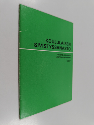 Koululaisen sivistyssanasto