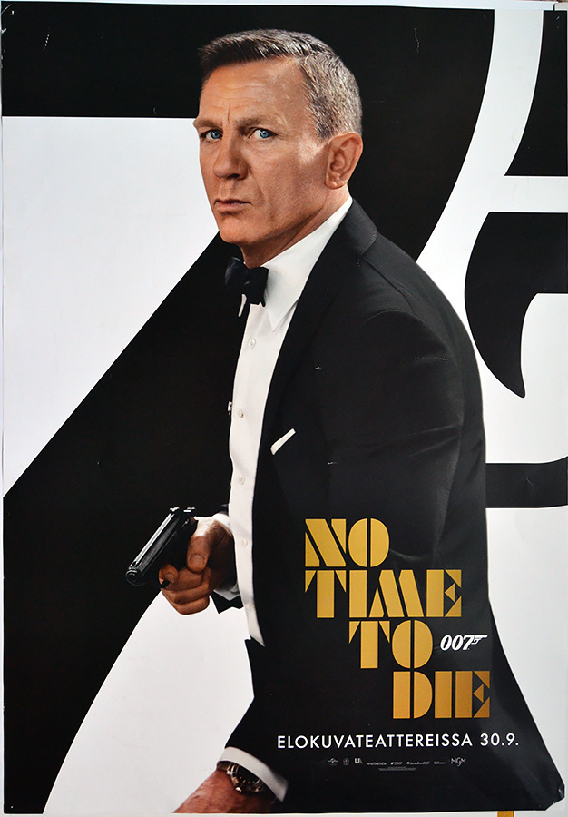 Elokuvajuliste: 007 No Time to Die (James Bond)
