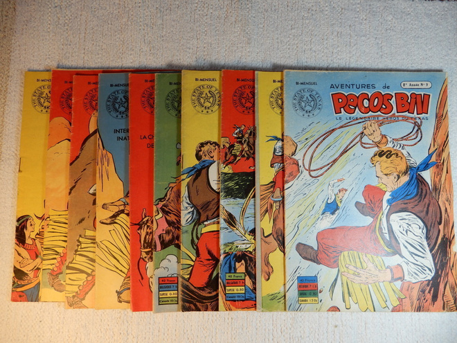 AVENTURES DE PECOS BILL LE LEGENDAIRE HEROS ... 1957: 1-18