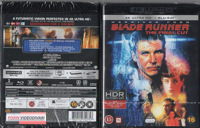 Blade Runner -The Final Cut (84 217) UUSI -FI- 4K HD+BLUR (