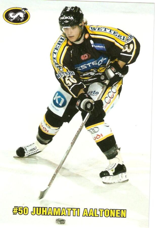 Oulun Kärpät JUHAMATTI AALTONEN Postikortti