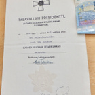 VANHA Luovari Suomen Leijona Ritarikunta Anisoristi 1945 - pikkukuva 1