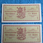 2 kpl 1 markka 1963 - pikkukuva 2
