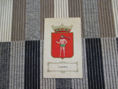 Lappi N:o 7. Suomen Tupakka O.Y. Suomalaisia vaakunoita.