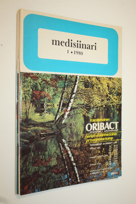 Medisiinari vuosikerta 1980 numerot 1-8 (puuttuu n:o 4 ja...