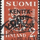 1943 KP 2 mk lisäp. kenttätyyppi 1 leimattu  LaPe KP 4 kt 1 - pikkukuva 1