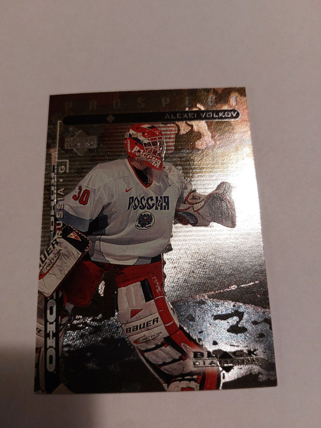 1998-99 Black Diamond #104 Alexei Volkov SP RC