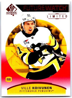 Ville Koivunen 25-26 SP Authentic #131 Future Watch Limited