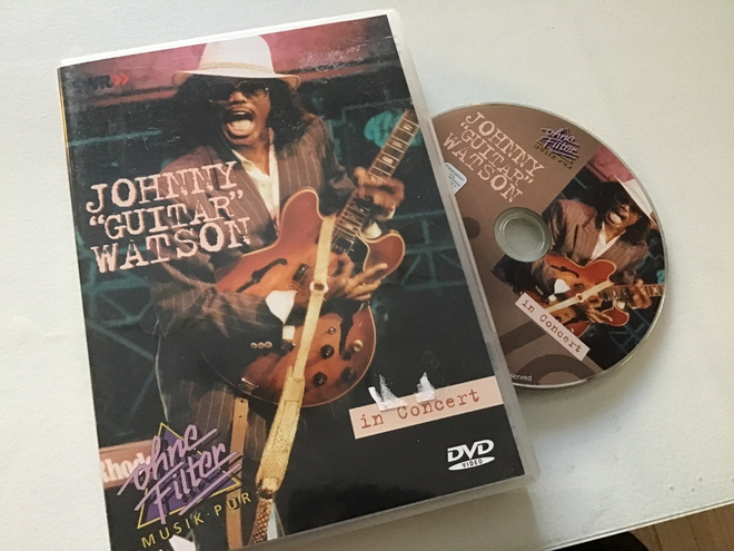 Johnny ”Guitar” Watson . In concert DVD