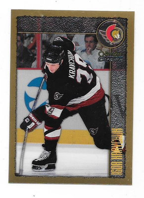 1998-99 OPC Chrome #36 Igor Kravchuk , Ottawa Senators