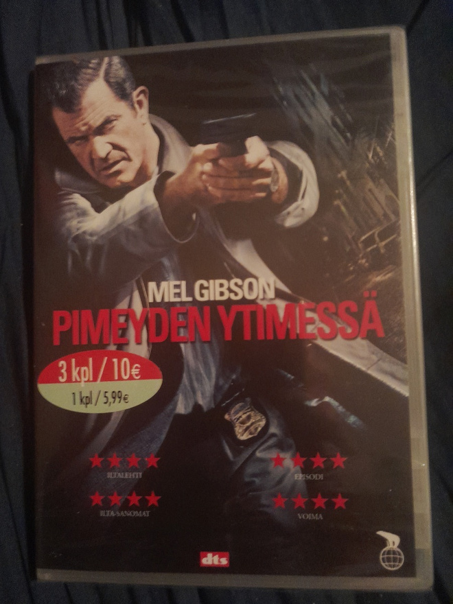 Pimeyden ytimessä dvd,mel gibson
