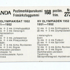 Purkkakuva Panda Postimerkkipurukumi XV OLYMPIAKISAT 1952 - pikkukuva 2