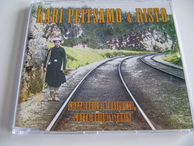Kari Peitsamo & Risto Gotta Build A Railroad CD sinkku UUSI
