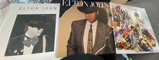 Elton John x 3 Breaking Hearts, Ice on Fire, Reg Strikes…