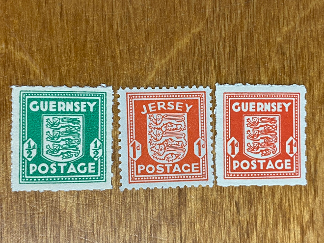 SAKSA 1941 KANAALIN SAARET MIEHITYS MERKIT**