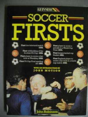John Robinson: Guinness Soccer Firsts (29.12)
