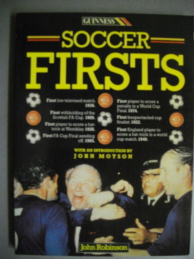 John Robinson: Guinness Soccer Firsts (29.12)