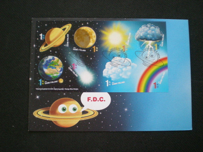 FDC Taivaan merkit 8.9.2014 - LaPe 16 €