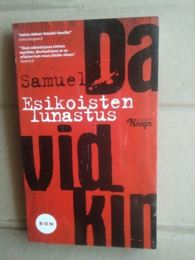 Samuel Davidkin: Esikoisten lunastus -pokkari-