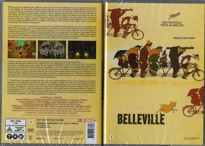 Bellevillen Kolmoset	(5 268)	UUSI	-FI-	DVD	nordic,			2003	ra