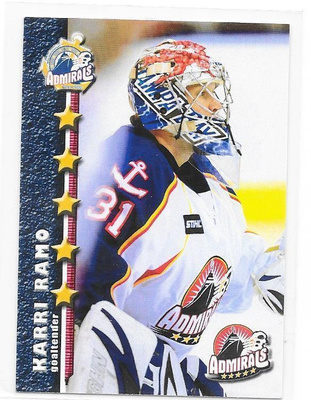2008-09 Norfolk Admirals #12 Karri Rämö Pelicans MV farmi