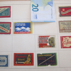VANHOJA Tulitikku Etikettejä n. 224 kpl 1930-l mm. Luov.Alue - pikkukuva 1