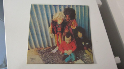 Hendrix LP 2008 UK Band Of Gypsys red vinyl PUPPET