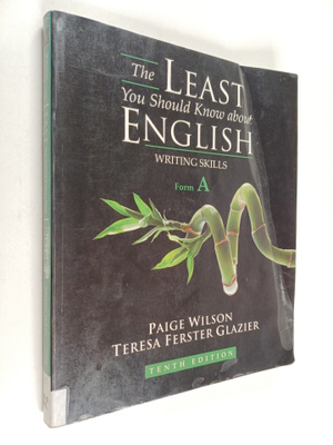 Paige Wilson : The least you should know about english : ...