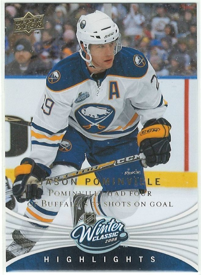 08-09 Upper Deck Winter Classic #WC10 Jason Pominville